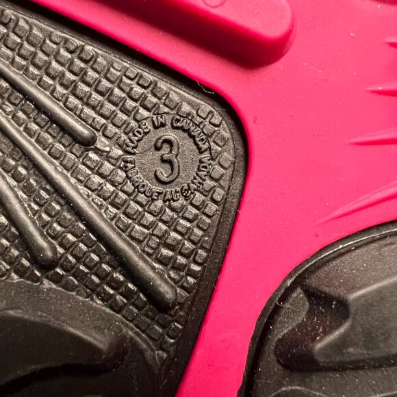 Kids Kamik Boots NWT‎ Size 7 Cozy Waterproof Warm Purple/Black - Picture 5 of 7